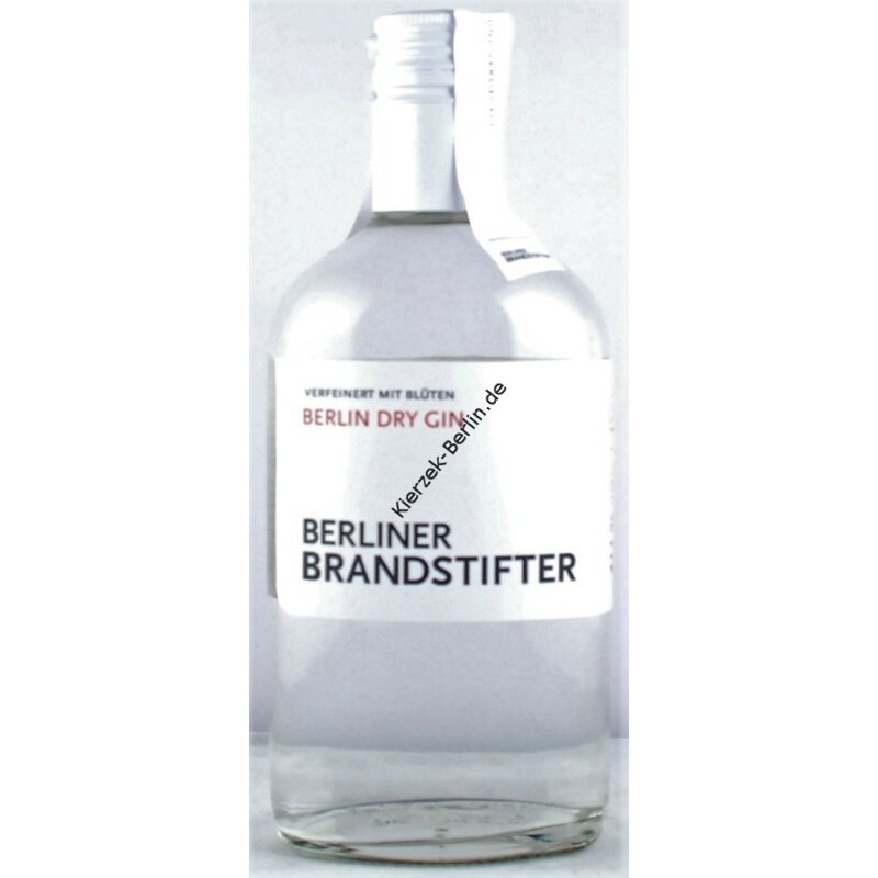 Berliner Brandstifter Berlin 22,50 Dry € Gin 0,35l