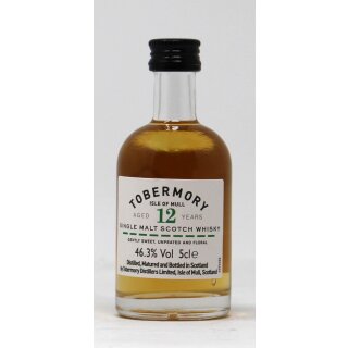 Tobermory Single Malt 12 Jahre  5cl